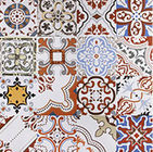 Mix Color Wall Decoration 600x600 Ceramic Tile Floor Tiles
