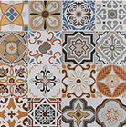 Decorative Cement 600x600 Mm Living Room Porcelain Floor Tile