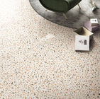 Beige Mix Terrazzo Floor Tiles Cement Indoor Table Kitchen Countertop Slabs 60X60CM
