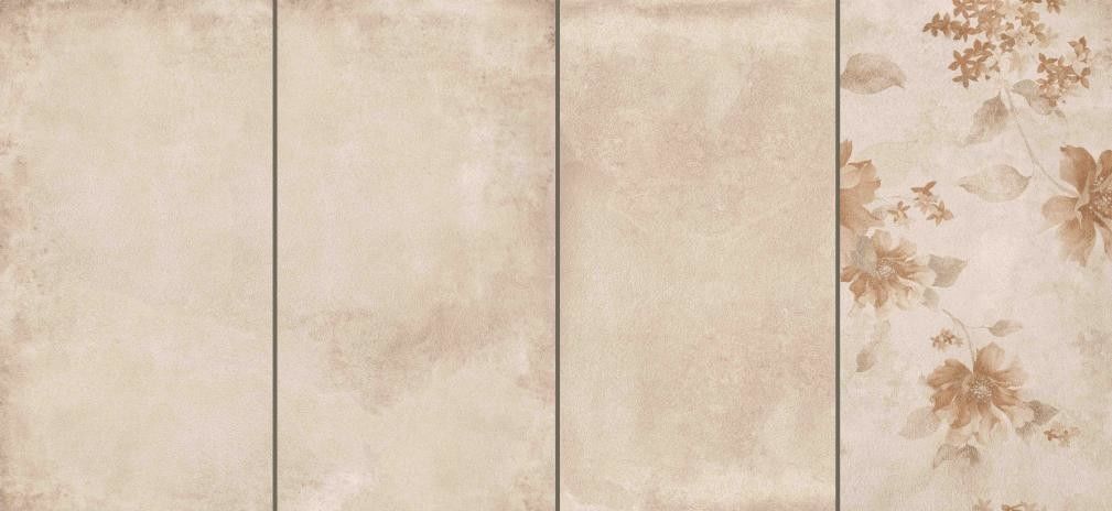 Building Materials Living Room Porcelain Floor Tile Yellowish Color
