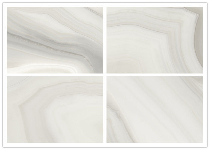 12mm Thkness Marble Look Porcelain Tile / Carrara Porcelain Floor Tile