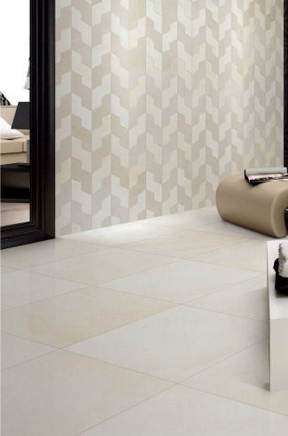 Ceramic Bathroom Ceramic Tile / 600*600 Beige Color Floor Porcelain Tile