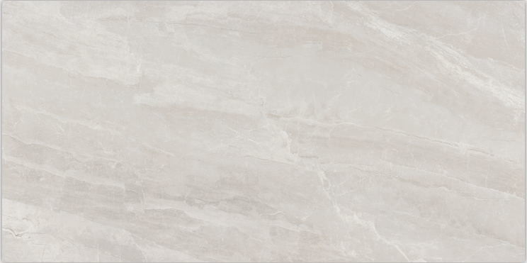 Large Tiles Light Gray Marble Looks Full Body Porcelain Floor And Background Tile 750x150cm