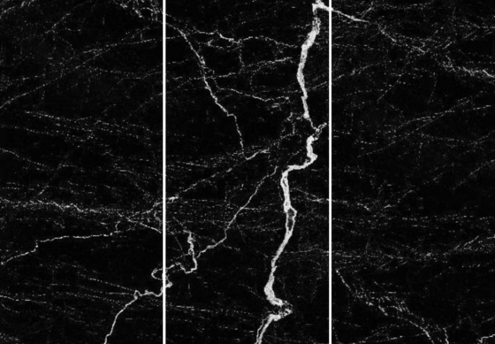 Ararat Lighting Black Colour Marble Slab Tile For Bathroom Scratch Resistant