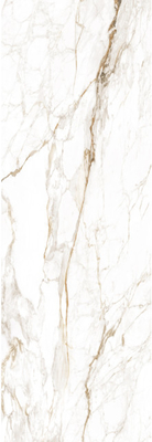 Honed Surface Marble Slab Boutique Fish Maw Gold 12mm Thickness