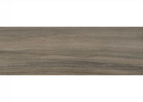 Nordic Style Wood Look Porcelain Tile With Concave Matt Surface In Brown Color