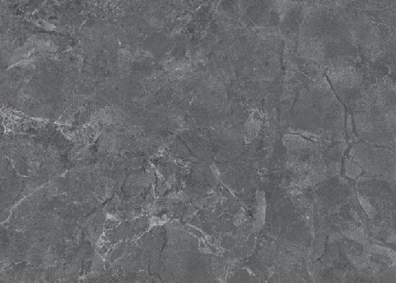 Coffee Shop Marble Look Ceramic Floor Tile 9.5mm Thickness Grey color