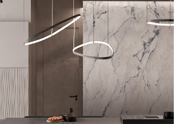 3 Pattern Indoor Porcelain Tiles 6mm Thickness for Coffee Shop
