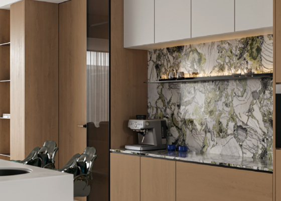 Easy Maintenance Interior Porcelain Wall Slab 3 Patterns Perfect for Any Spac
