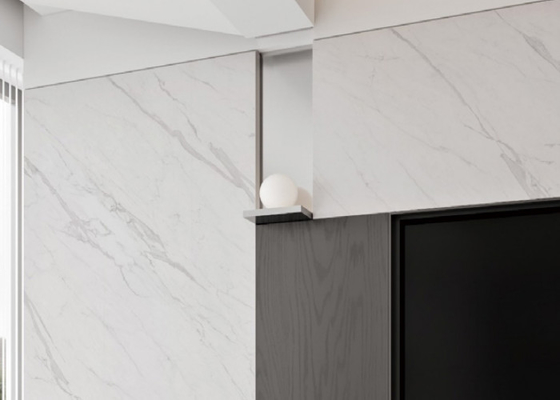 6mm Thickness 6mm 1200*2800mm Indoor Porcelain Tiles For Office