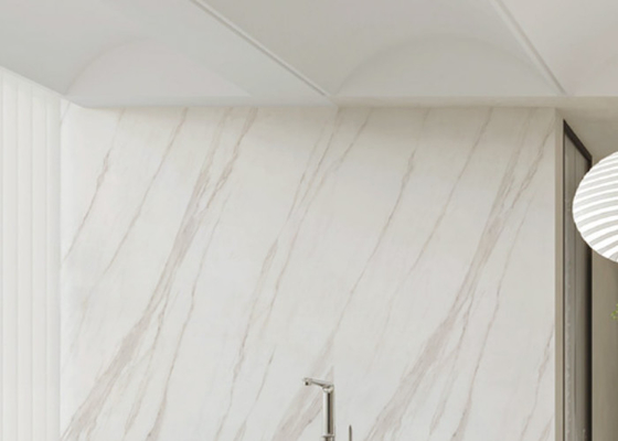 Polished Indoor Porcelain Tiles With Stain And Scratch Resistance In 3 Patterns For Various Spaces