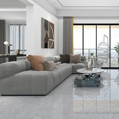 Ultra Resistant Scratch Resistant Slab Tile Indoor Ceramic Floor Tiles With <0.5% Water Absorption
