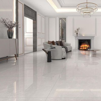 Grey Pattern Porcelain Tiles 10mm Stain Resistant For Living Room / More 750*1500mm