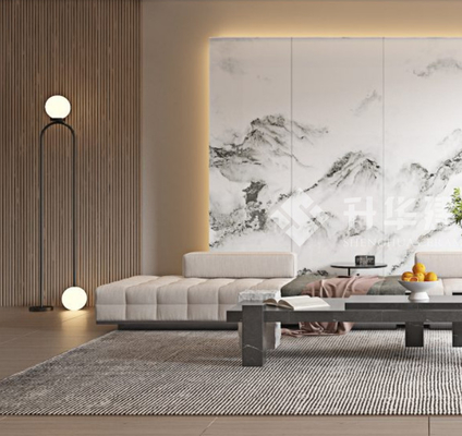 Polished Indoor Porcelain Tiles 3 Patterns For Floor And Wall