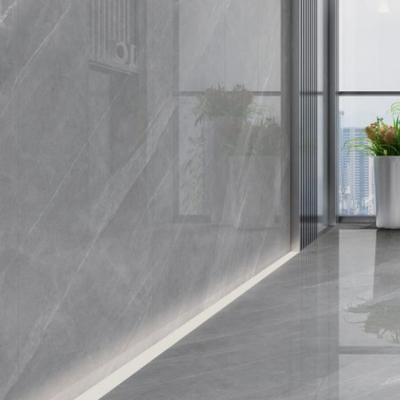 0.5% Water Absorption Indoor Porcelain Tiles in Grey With 4 Patterns
