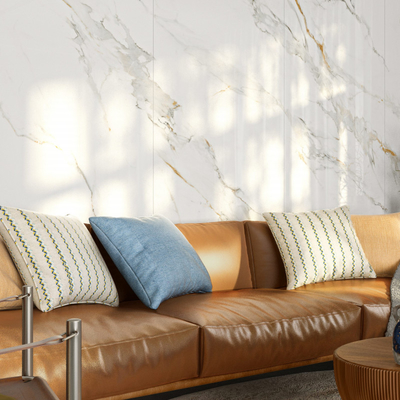 Polished Porcelain Tiles Easy Maintenance Scratch And Stain Resistant