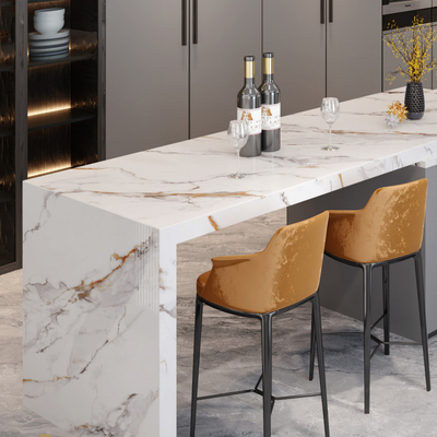 Polished Finish And Easy Maintenance For Interior Porcelain Wall Slab