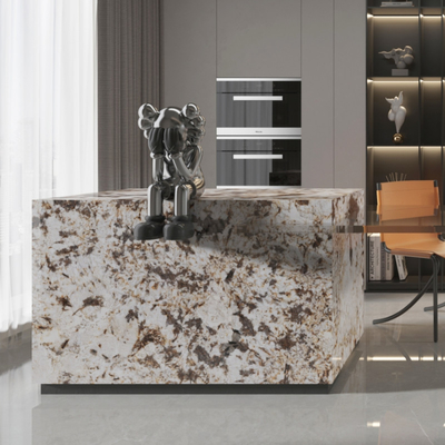 Stain Resistant Polished 12mm Indoor Porcelain Tiles With Intricate Patterns