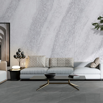 Polished Finish 12mm Traffic Porcelain Tiles Scratch Resistant
