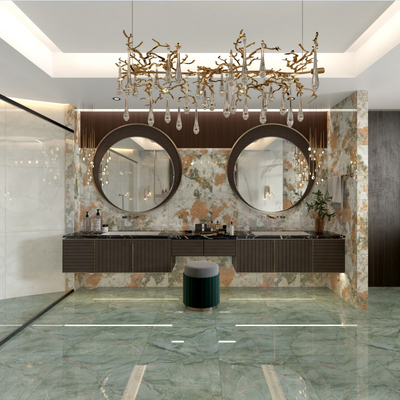Effortless Cleaning Indoor Porcelain Tiles With Stain Resistance And 0.5% Water Absorption