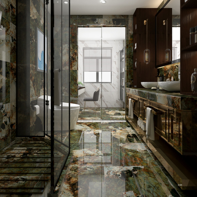 Matt Finish Indoor Porcelain Tiles 12mm Thickness 0.5​% Water Absorption For Sophisticated Flooring