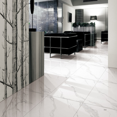 Dining Room Interior Porcelain Flooring Durable and Stylish