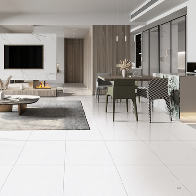 Water Absorption 0.5% Interior Porcelain Wall Slab for Sophisticated Designs 600x600mm Grey Tlie