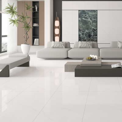 Water Absorption 0.5% Indoor Porcelain Tiles 600*1200mm Easy Maintenance and High Durability