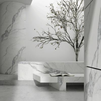 Low Water Absorption Indoor Porcelain Tiles Durable Long-Lasting For Flooring