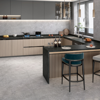 Durable and Water Absorption Less Than 0.5% Thinset Mortar Installation Method for Indoor Porcelain Tiles