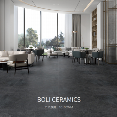 Thinset Mortar Installation Method for Glazed Concave And Convex Pattern Indoor Porcelain Tiles in Modern Simple Style