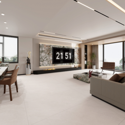 Matt Finish and Interior Porcelain Wall Slab with Absorption Rate 0.1%