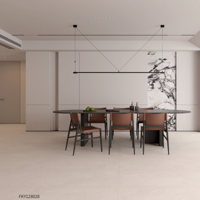 Indoor Porcelain Tiles Payment Team L/C Beige Water Absorption Less Than 0.5% for Your Requirements