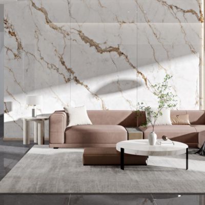 1200x2700mm Indoor Porcelain Tiles High Stain Resistance for Easy Maintenance Flooring
