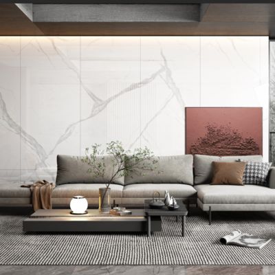 Grey Interior Porcelain Wall Slab The Perfect Solution for Your Project