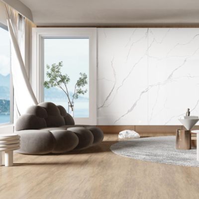 Slabs of High Slip Resistance Indoor Porcelain Tiles with High Scratch Resistance