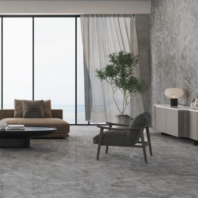 AAA Grade Indoor Porcelain Stoneware Tiles with Water Absorption Less Than 0.5%