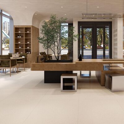 Polished Modern Porcelain Tile With Thin-set Mortar Or Adhesive Installation Method Offering Surface For Multiple Uses