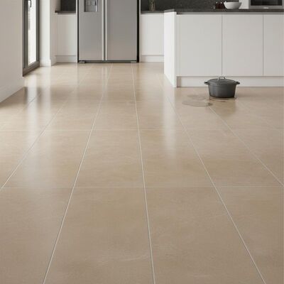 Rectified Edge Porcelain Kitchen Floor Tiles Developed for Building Decoration Providing Performance and Attractive Look