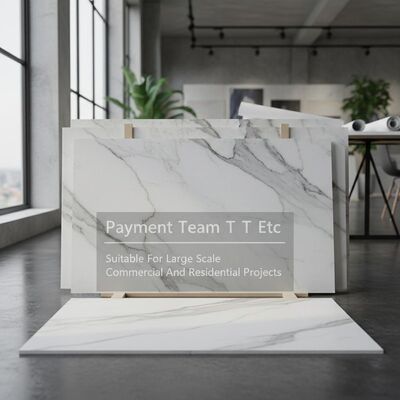 Marble Look Porcelain Tile Matt Finish Payment Team T T Etc Suitable For Large Scale Commercial And Residential Projects