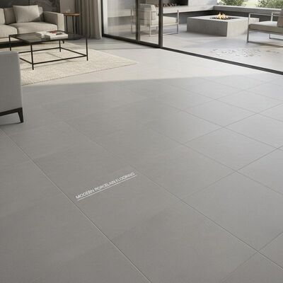Modern Simple Sleek Porcelain Flooring Frostresistance Ideal for Indoor Outdoor Combining Durability and Elegant Appearance