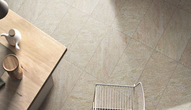 Yellow Beige Sandstone Porcelain Tiles Building Material 30 X 60 CM