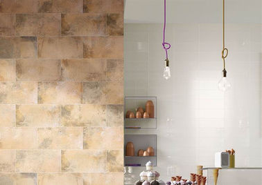 Interior Cement Look Porcelain Tile Accurate Dimensions Convex Pattern