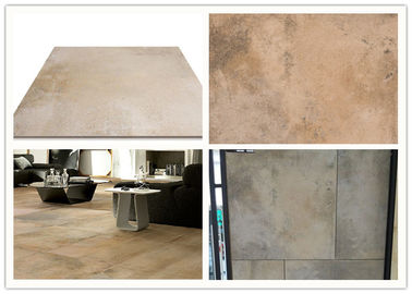 Matte Surface Porcelain Floor Tiles 600x600 Yellow Accidental Colouring