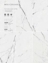 Frost Resistant Marble Look Porcelain Tile For Bedroom / Kitchen