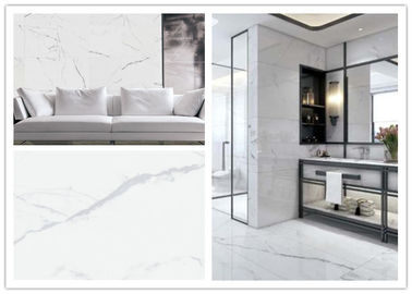 Abrasion Resistance Marble Look Porcelain Tile Forliving Room / 600x300 Floor Tiles Ceramic Kitchen Floor Tile