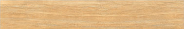 Matt Surface Wood Look Porcelain Tiles , Yellowish Color Indoor Wooden Look Antique Glazed Tile