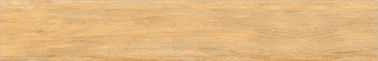 Wood Look Porcelain Tile Rustic Ceramic Wooden Flooring Tiles For Living Room Yellowish Color