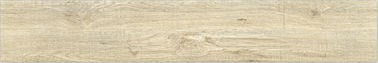 Wood Pattern Porcelain Floor , Wood Look Tiles Bedroom Tile Light Beige Color