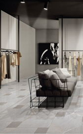 AAA Grade Cement Look Porcelain Tile For Hallways Heat Insulation Flooring On Tiles